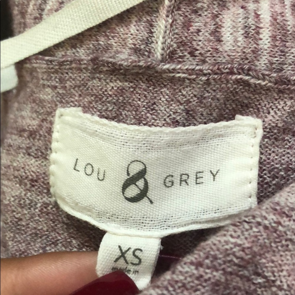 Lou & Grey XS Hearhered Cardigan